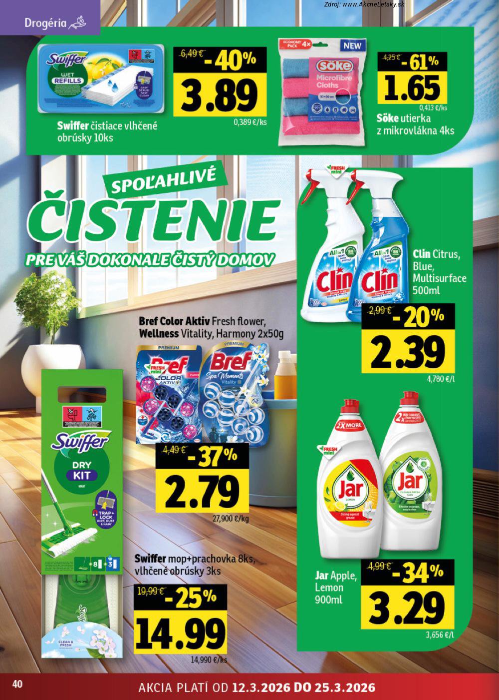 Leták FRESH (12. 3. - 25. 3. 2026) - strana 40 z 46