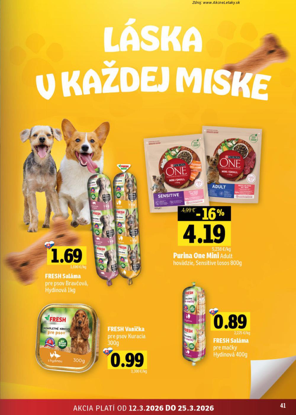 Leták FRESH (12. 3. - 25. 3. 2026) - strana 41 z 46