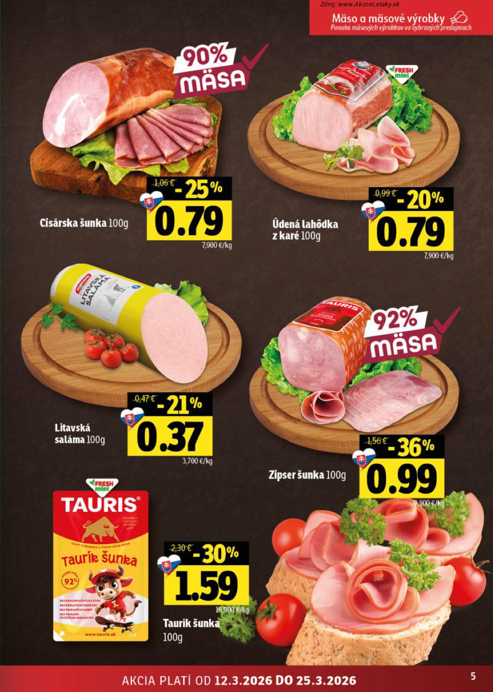 Leták FRESH (12. 3. - 25. 3. 2026) - strana 5 z 46