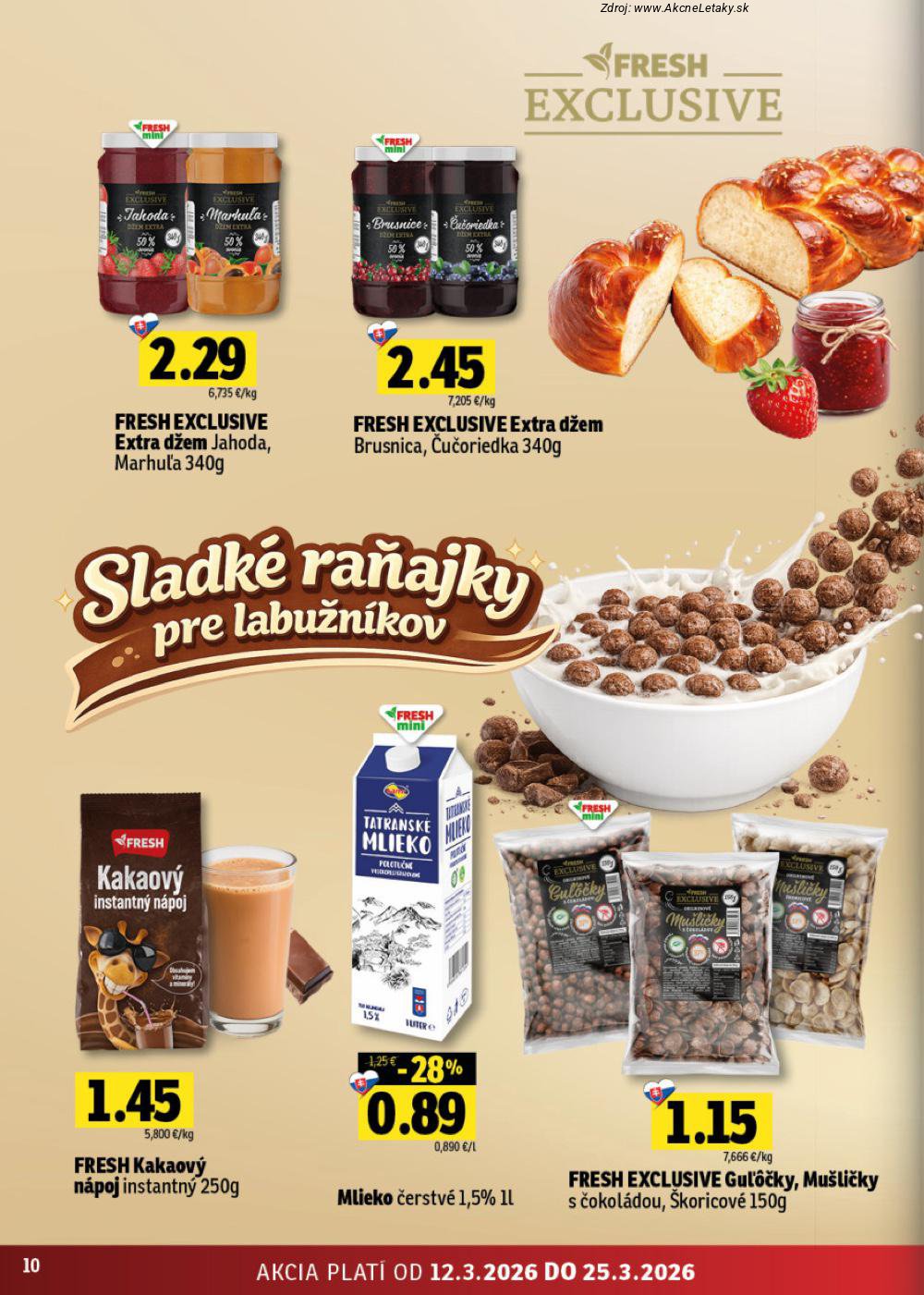 Leták FRESH (12. 3. - 25. 3. 2026) - strana 10 z 42