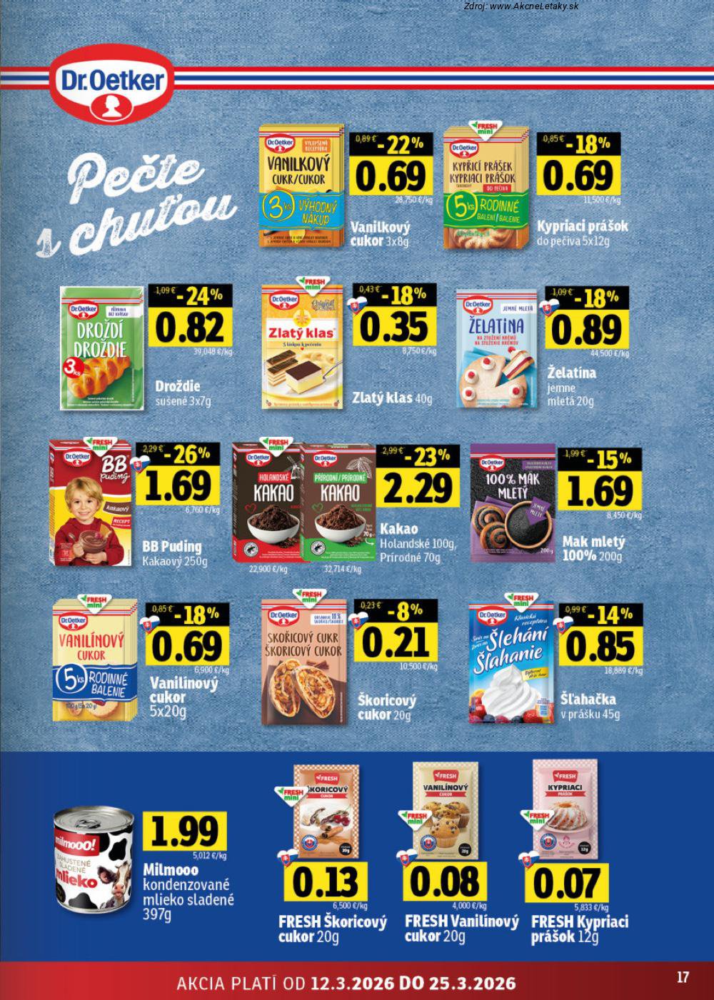 Leták FRESH (12. 3. - 25. 3. 2026) - strana 17 z 42