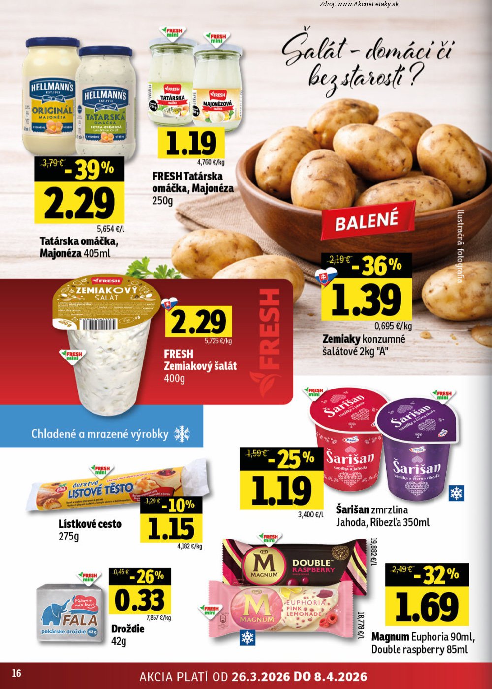 Leták FRESH (26. 3. - 8. 4. 2026) - strana 16 z 48