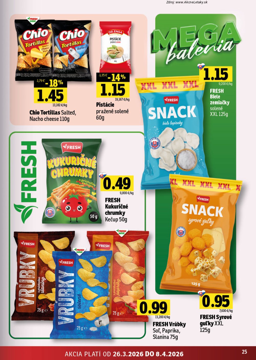 Leták FRESH (26. 3. - 8. 4. 2026) - strana 25 z 48