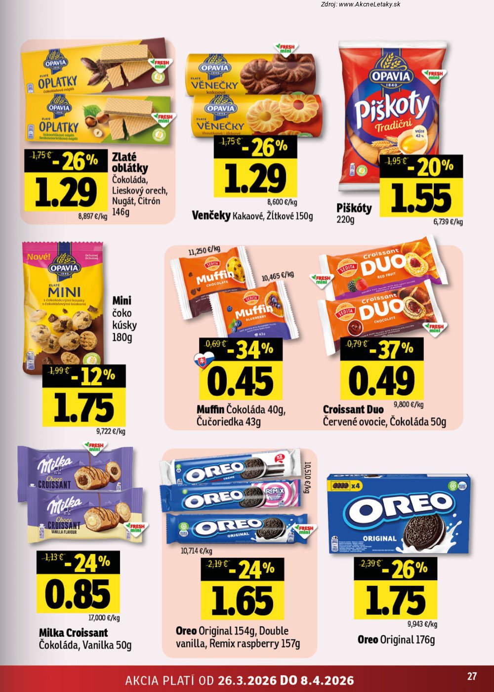 Leták FRESH (26. 3. - 8. 4. 2026) - strana 27 z 48