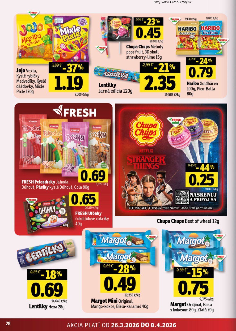 Leták FRESH (26. 3. - 8. 4. 2026) - strana 28 z 48
