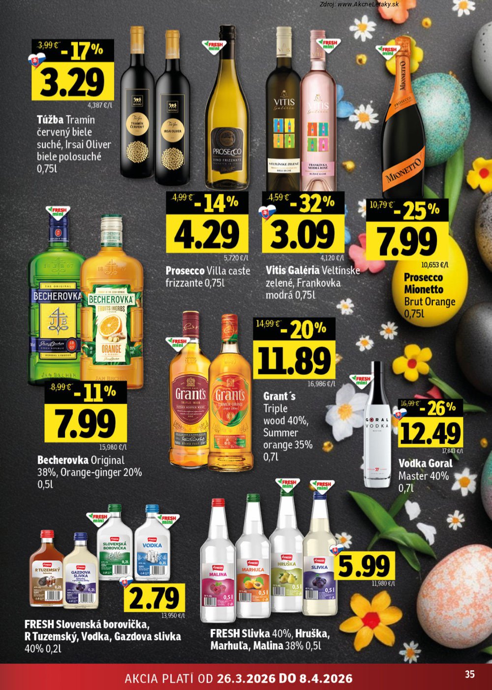 Leták FRESH (26. 3. - 8. 4. 2026) - strana 35 z 48