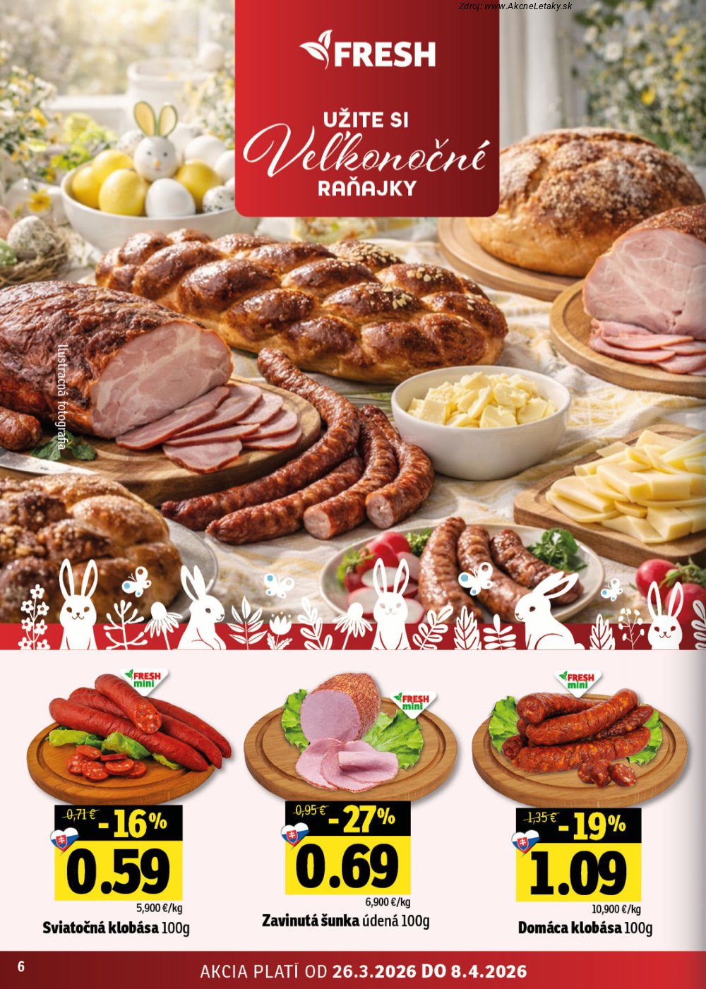 Leták FRESH (26. 3. - 8. 4. 2026) - strana 6 z 48
