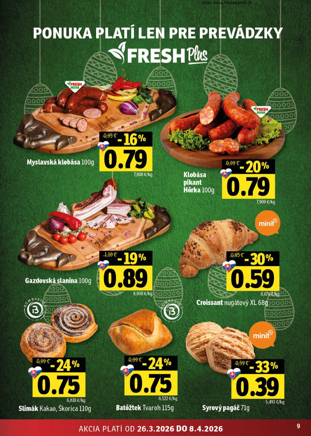 Leták FRESH (26. 3. - 8. 4. 2026) - strana 9 z 48