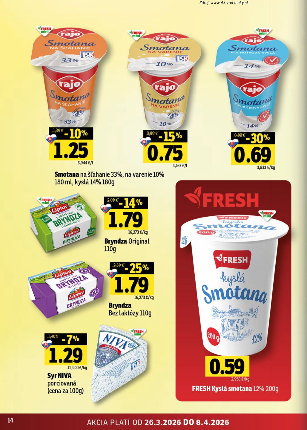 Leták FRESH - strana 14