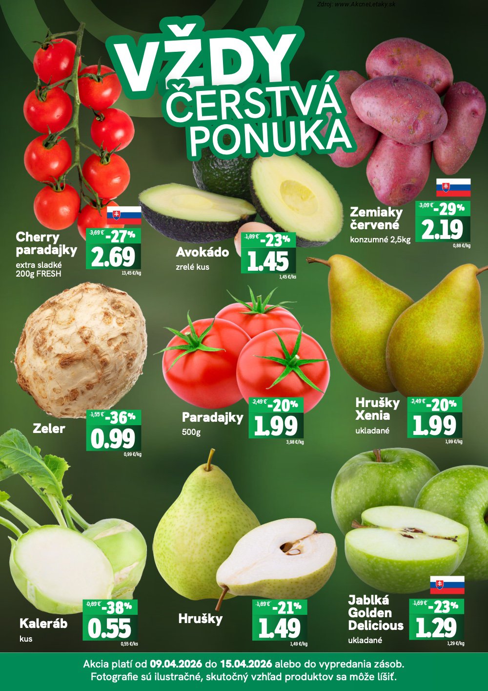 Leták FRESH (9. 4. - 15. 4. 2026) - strana 3 z 4