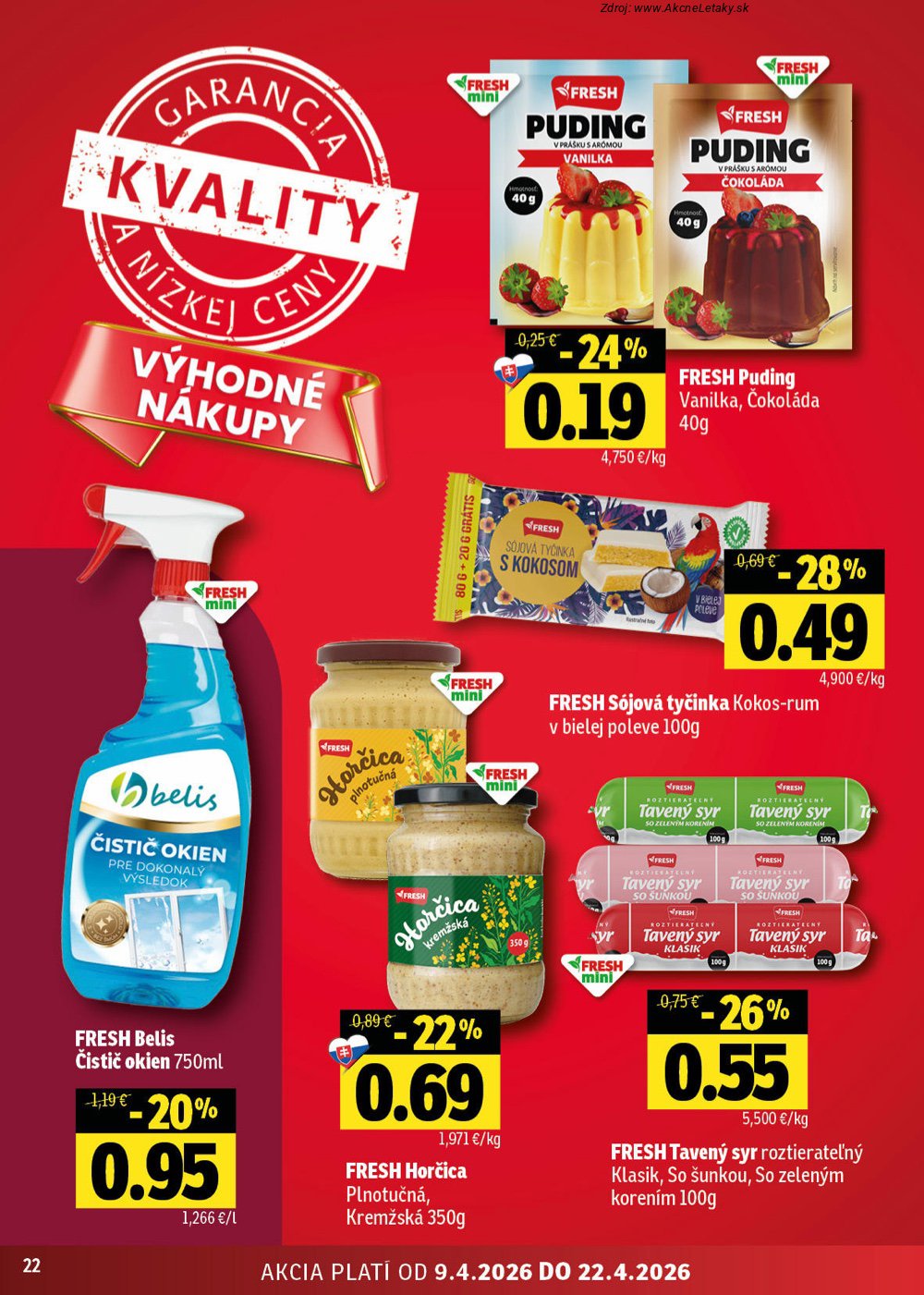 Leták FRESH - strana 22