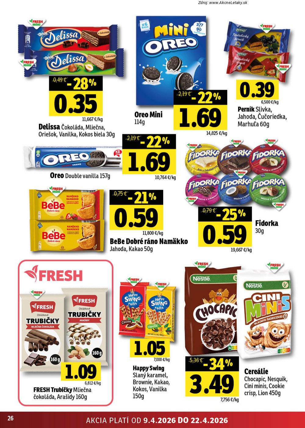 Leták FRESH - strana 26