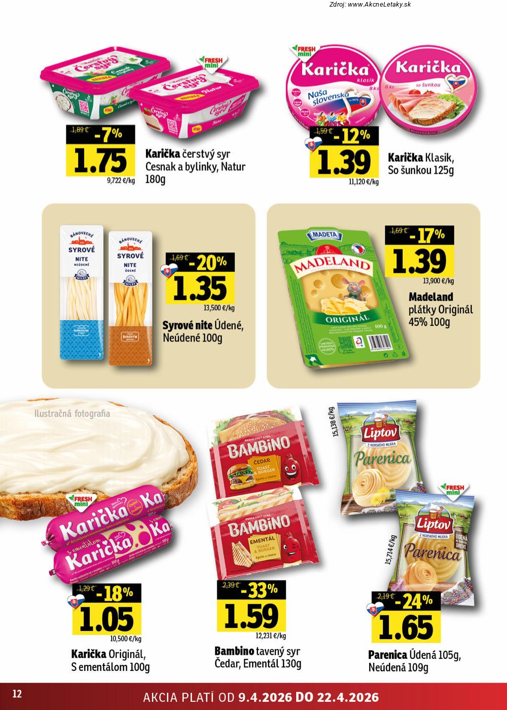 Leták FRESH (9. 4. - 22. 4. 2026) - strana 12 z 42