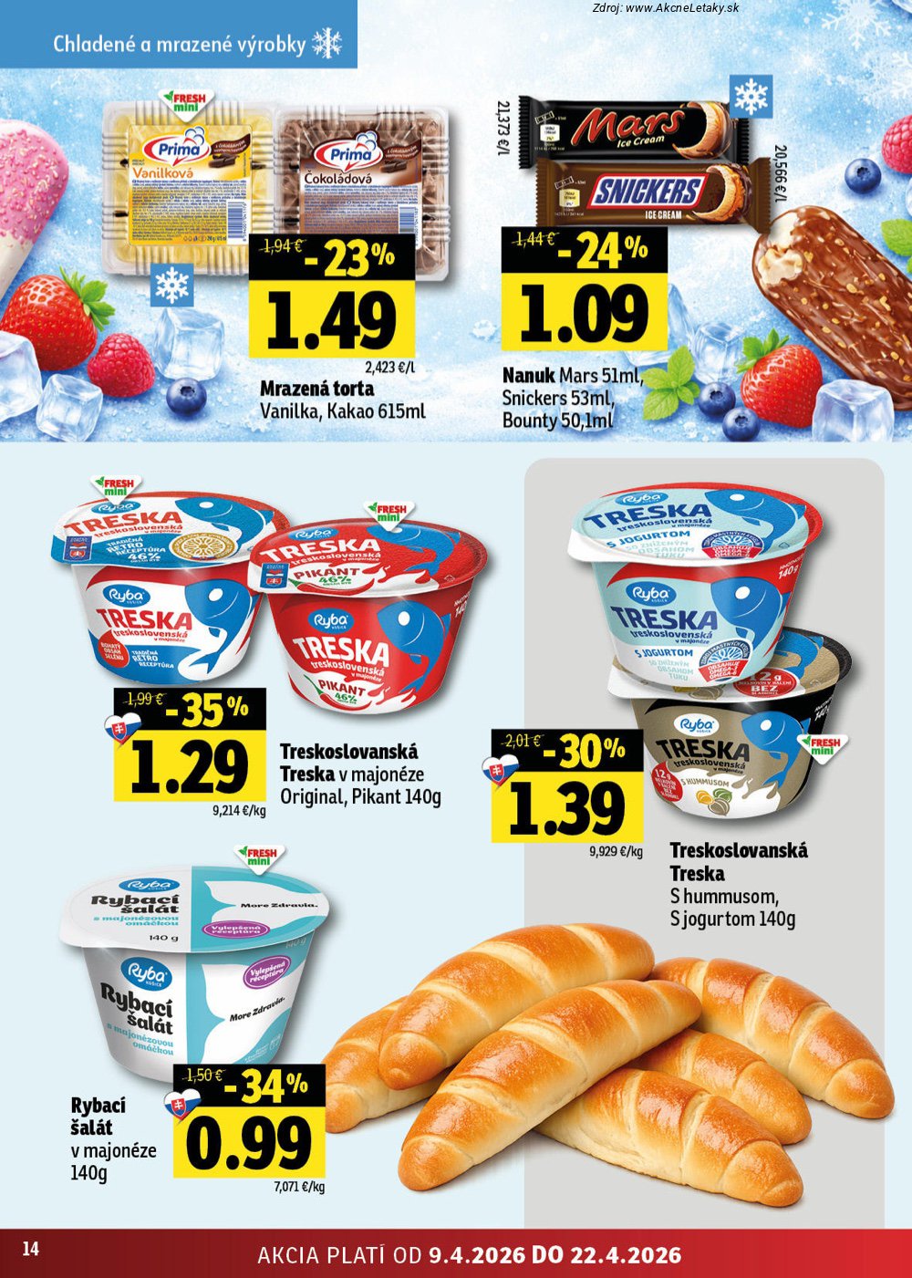 Leták FRESH (9. 4. - 22. 4. 2026) - strana 14 z 42