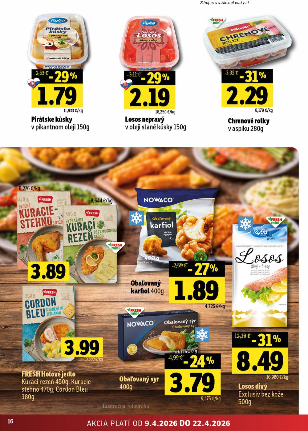 Leták FRESH (9. 4. - 22. 4. 2026) - strana 16 z 42
