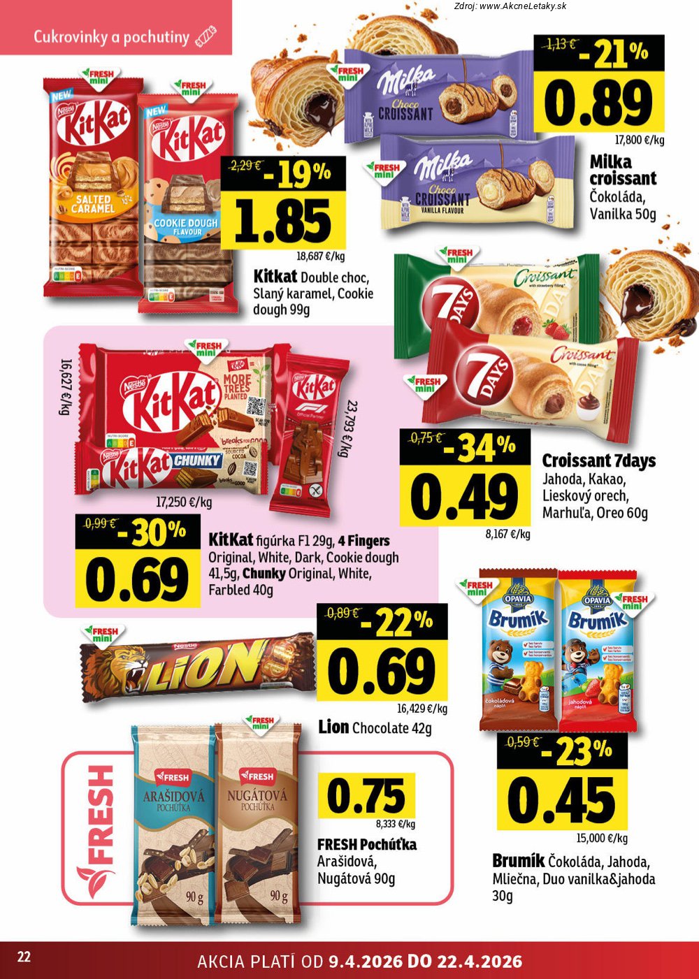 Leták FRESH - strana 22