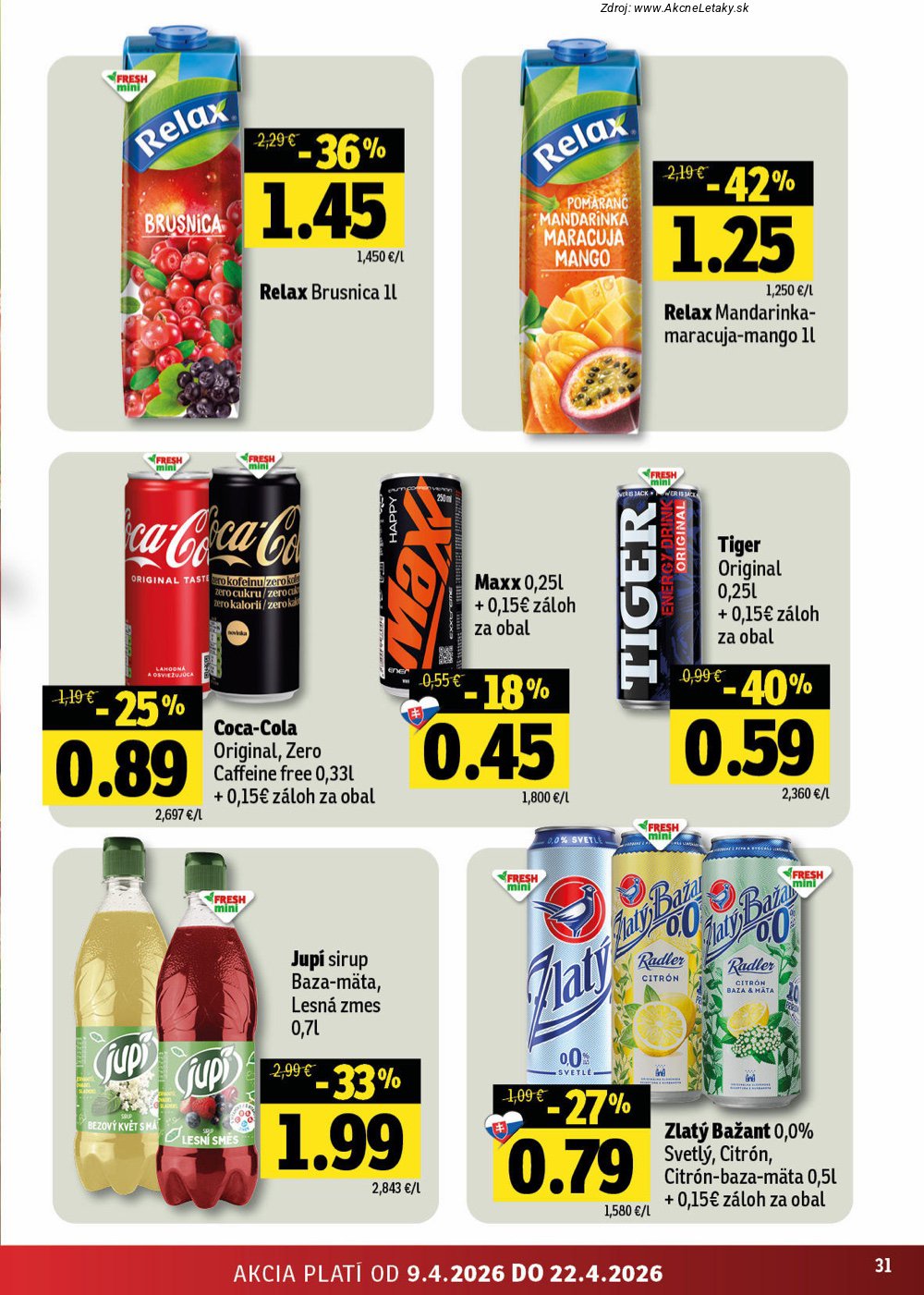 Leták FRESH - strana 31