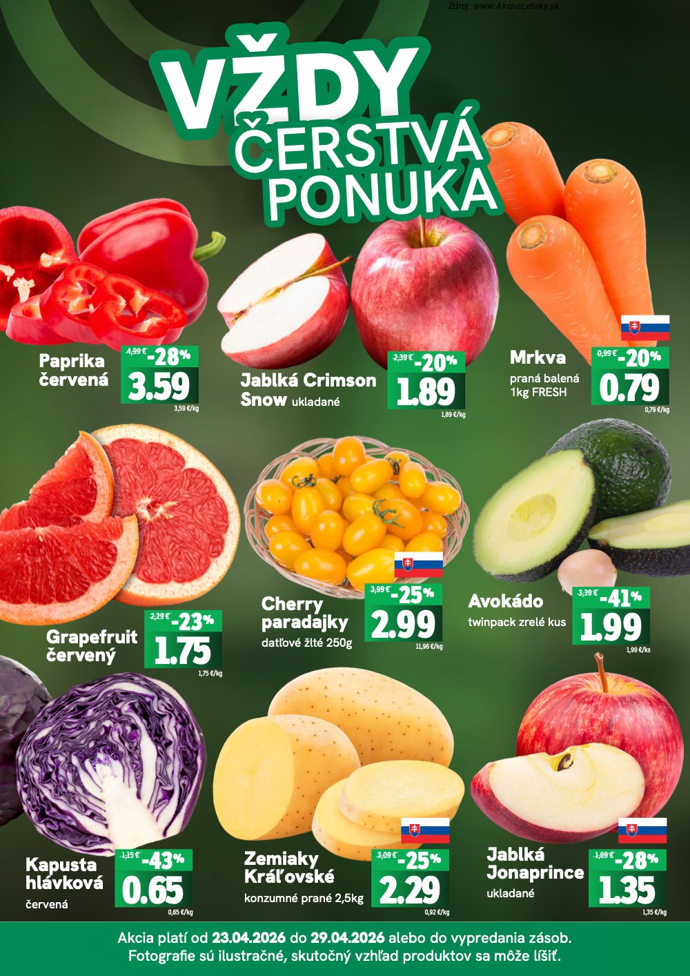 Leták FRESH (23. 4. - 29. 4. 2026) - strana 3 z 4