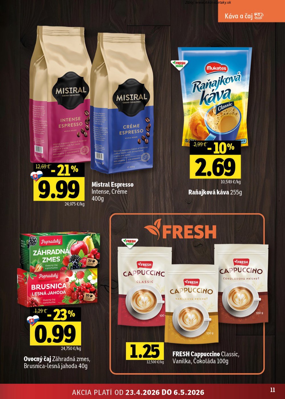 Leták FRESH (23. 4. - 6. 5. 2026) - strana 11 z 50
