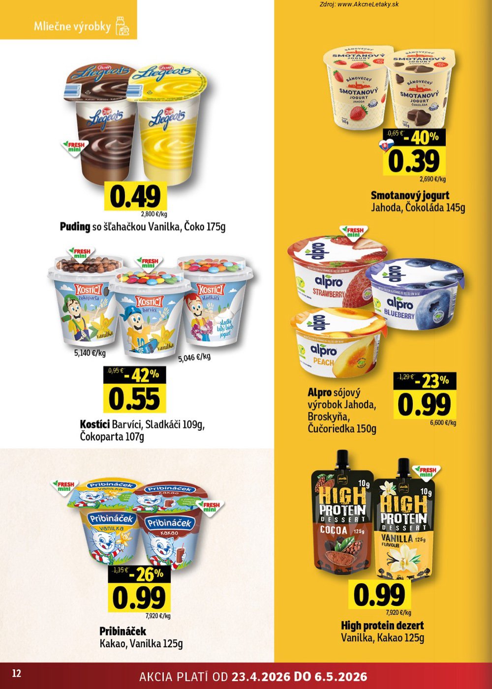 Leták FRESH (23. 4. - 6. 5. 2026) - strana 12 z 50