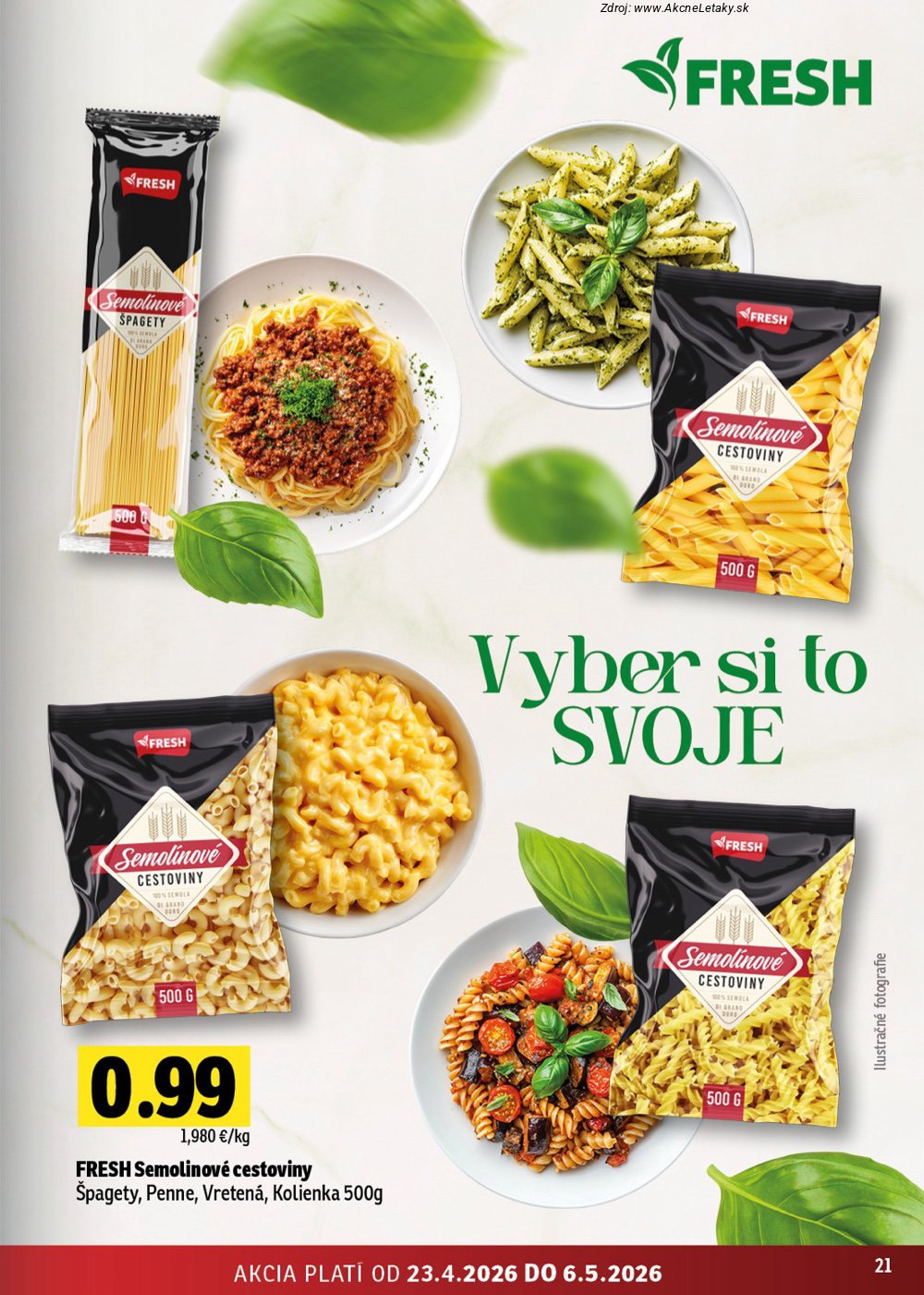 Leták FRESH (23. 4. - 6. 5. 2026) - strana 21 z 50