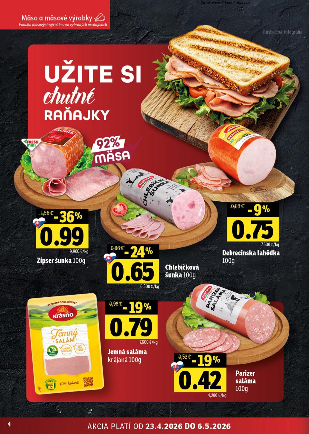 Leták FRESH (23. 4. - 6. 5. 2026) - strana 4 z 50