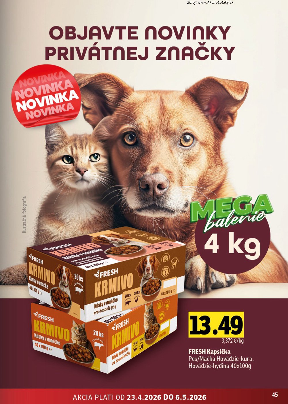 Leták FRESH (23. 4. - 6. 5. 2026) - strana 45 z 50