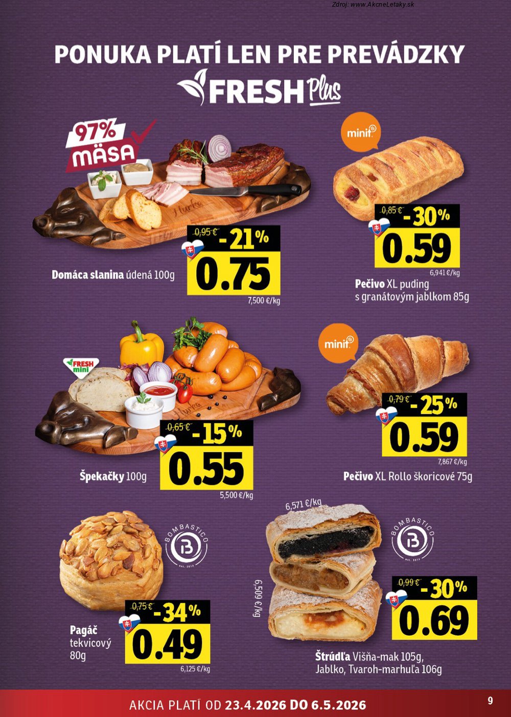 Leták FRESH (23. 4. - 6. 5. 2026) - strana 9 z 50
