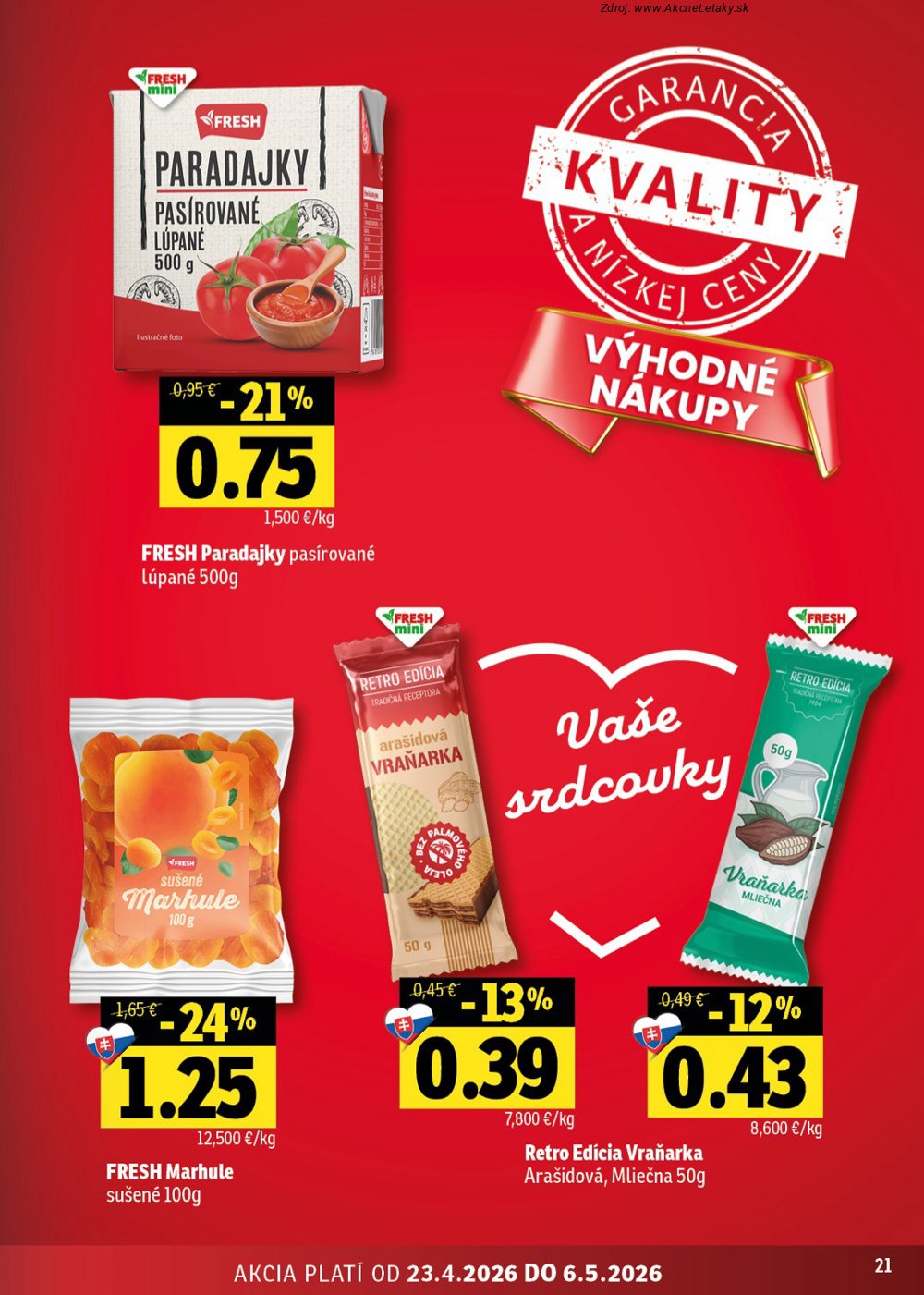 Leták FRESH (23. 4. - 6. 5. 2026) - strana 21 z 46