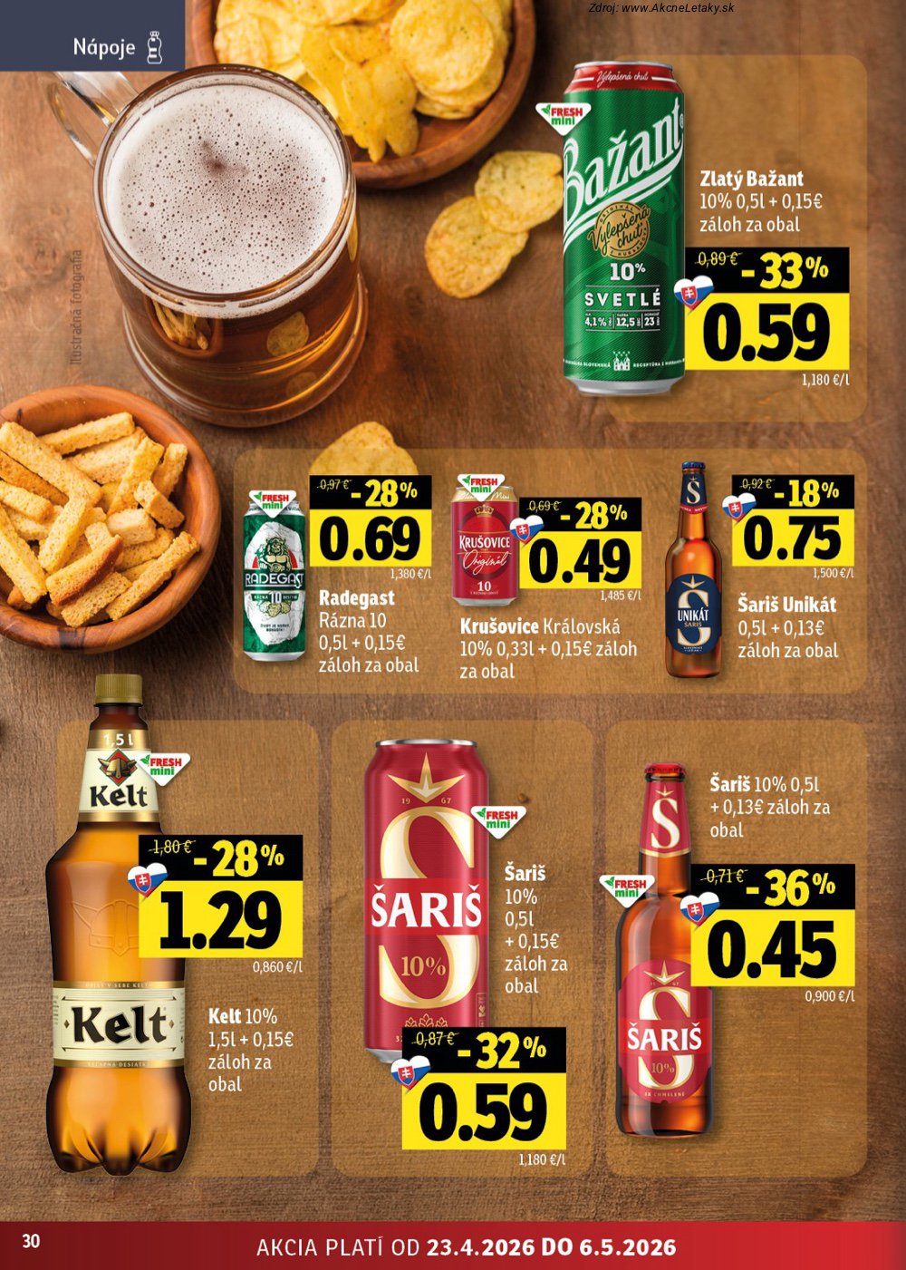 Leták FRESH (23. 4. - 6. 5. 2026) - strana 30 z 46