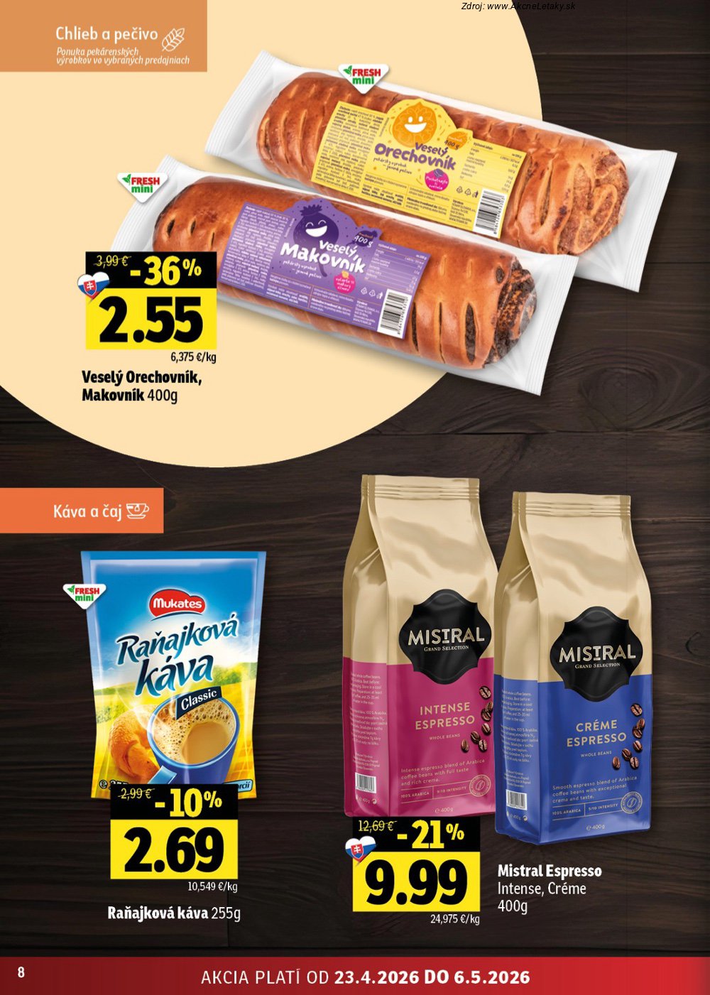 Leták FRESH (23. 4. - 6. 5. 2026) - strana 8 z 46