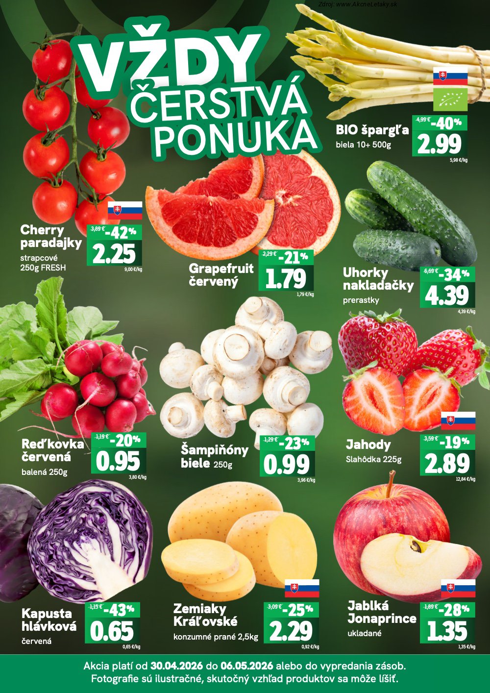 Leták FRESH (30. 4. - 6. 5. 2026) - strana 3 z 4