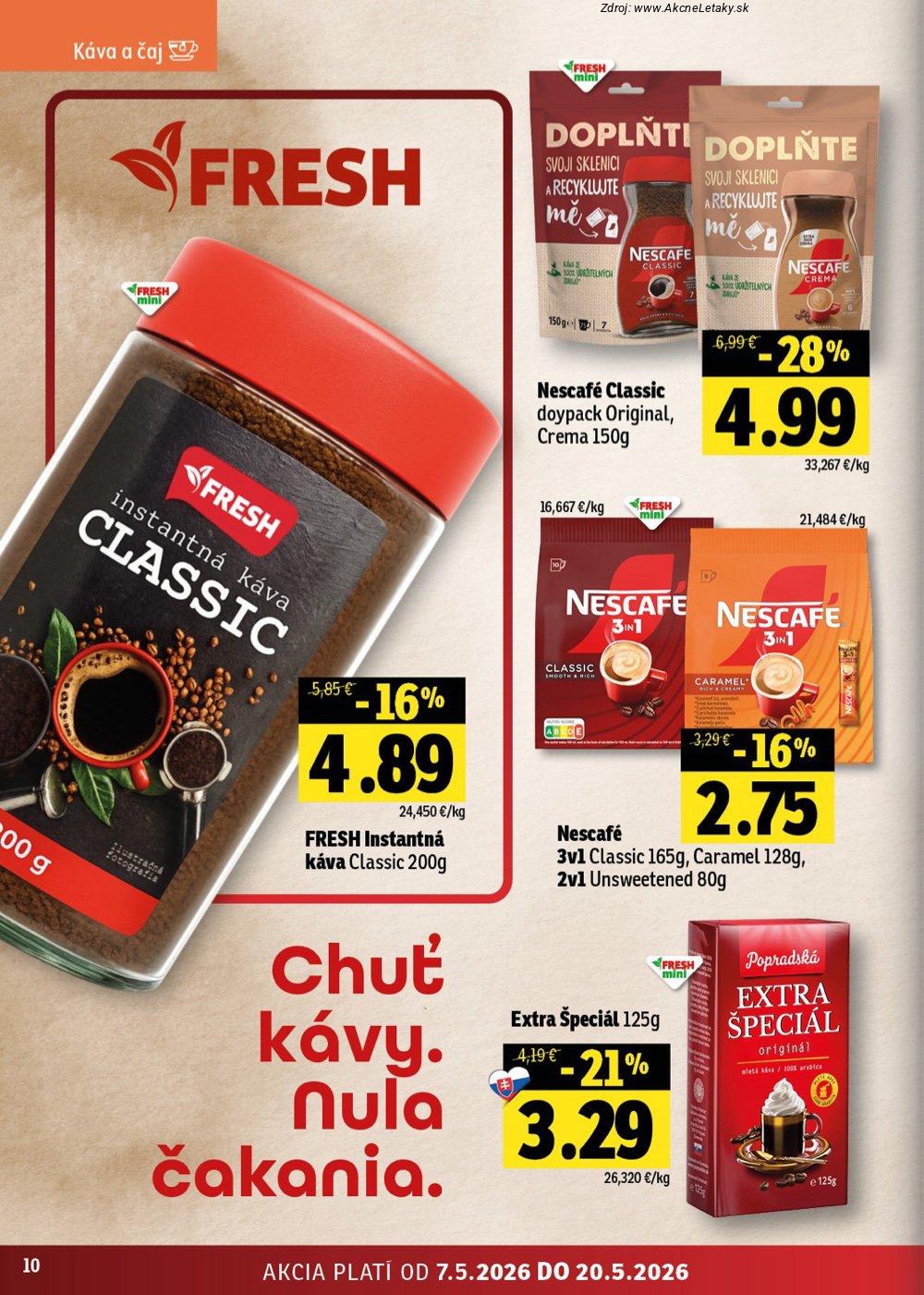 Leták FRESH (7. 5. - 20. 5. 2026) - strana 10 z 50