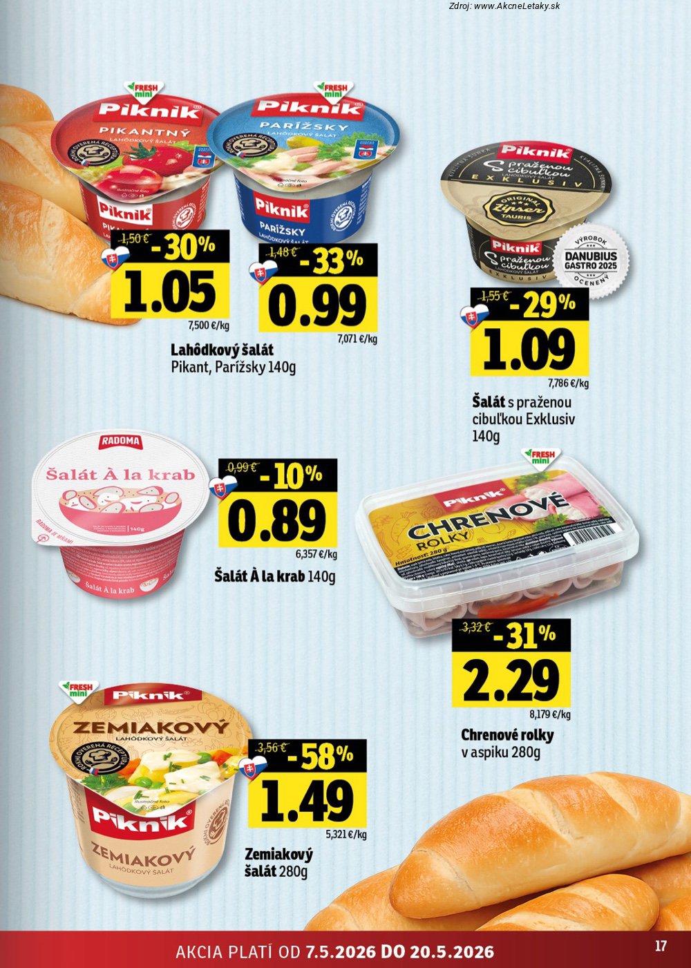 Leták FRESH (7. 5. - 20. 5. 2026) - strana 17 z 50