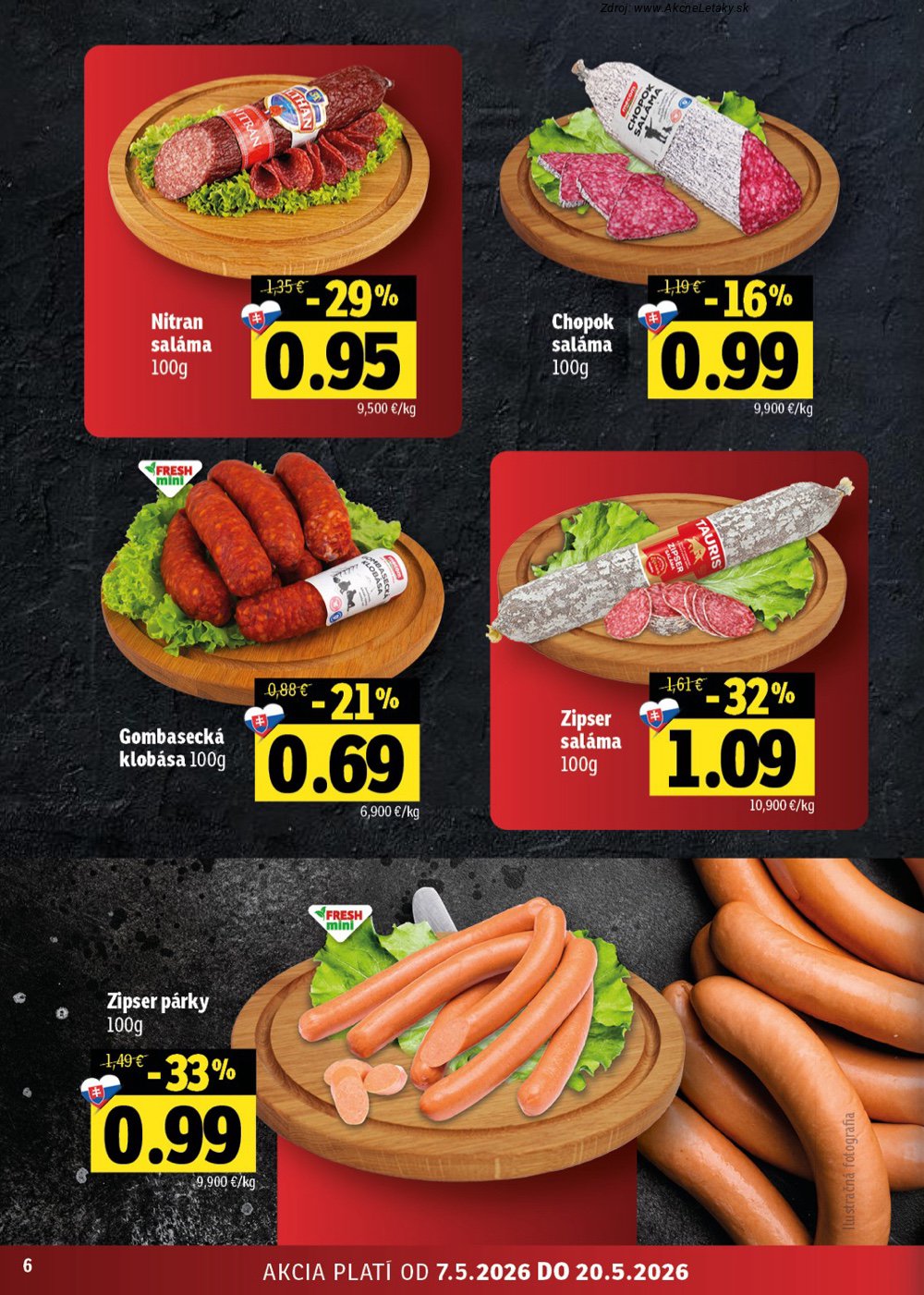 Leták FRESH (7. 5. - 20. 5. 2026) - strana 6 z 50