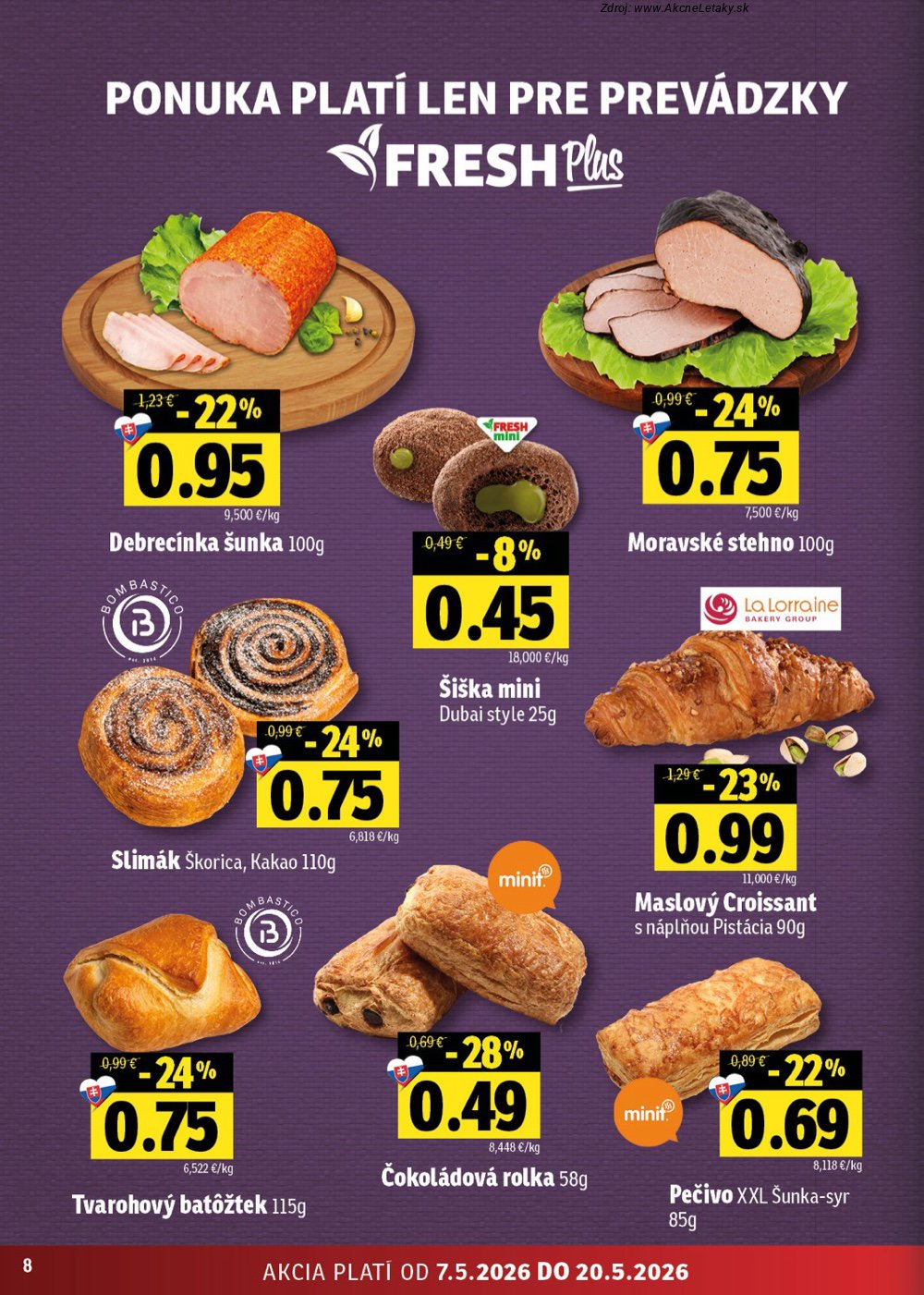 Leták FRESH (7. 5. - 20. 5. 2026) - strana 8 z 50