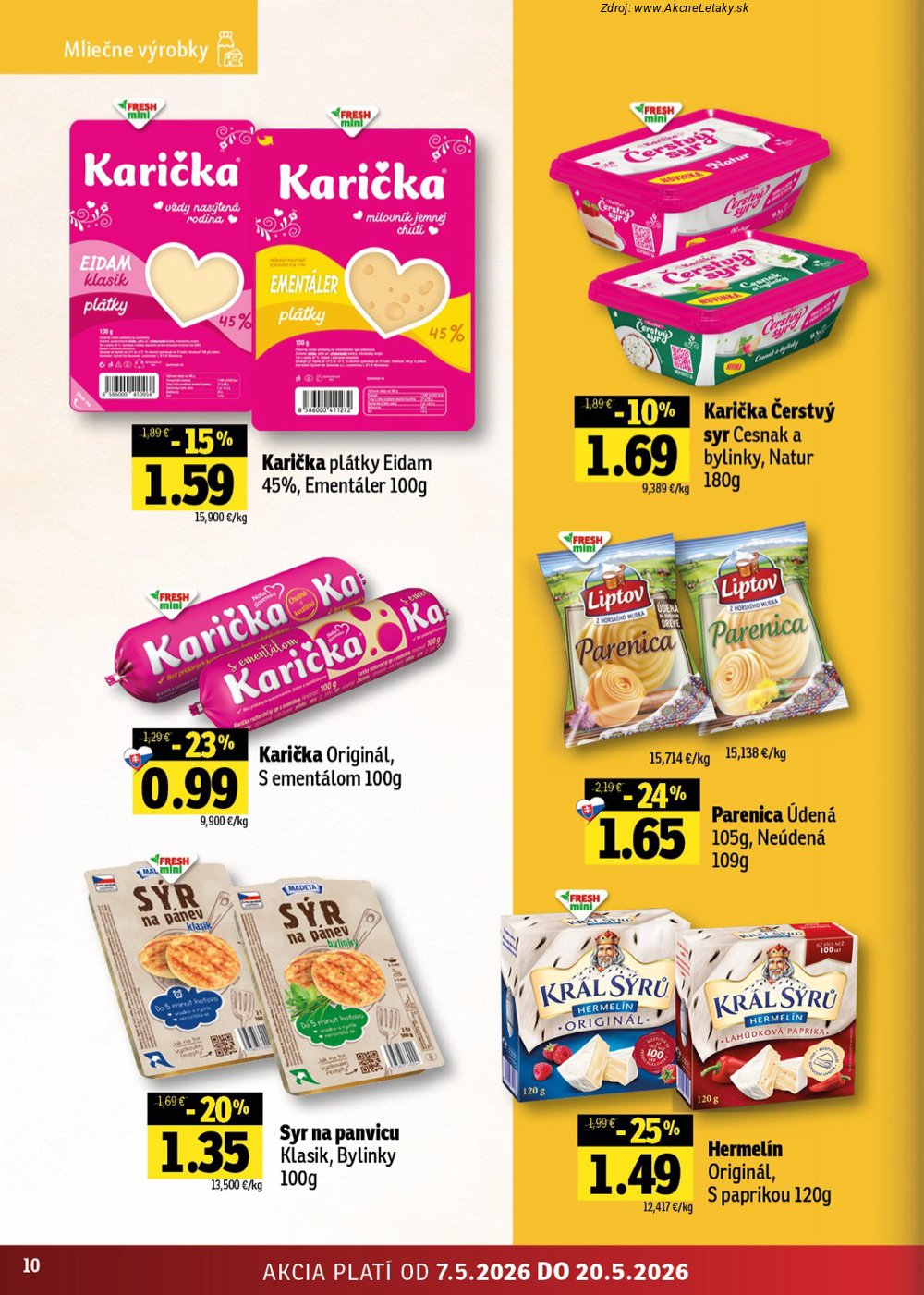 Leták FRESH (7. 5. - 20. 5. 2026) - strana 10 z 46