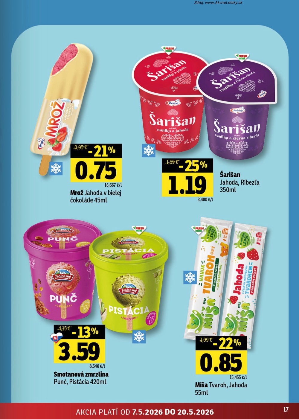 Leták FRESH (7. 5. - 20. 5. 2026) - strana 17 z 46