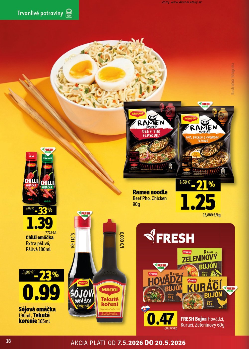 Leták FRESH (7. 5. - 20. 5. 2026) - strana 18 z 46