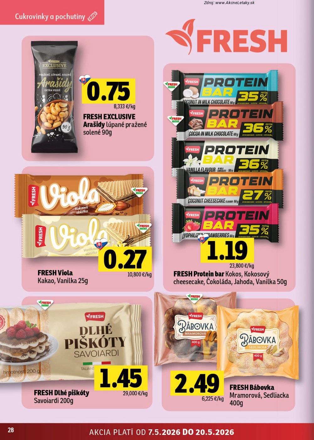 Leták FRESH (7. 5. - 20. 5. 2026) - strana 28 z 46