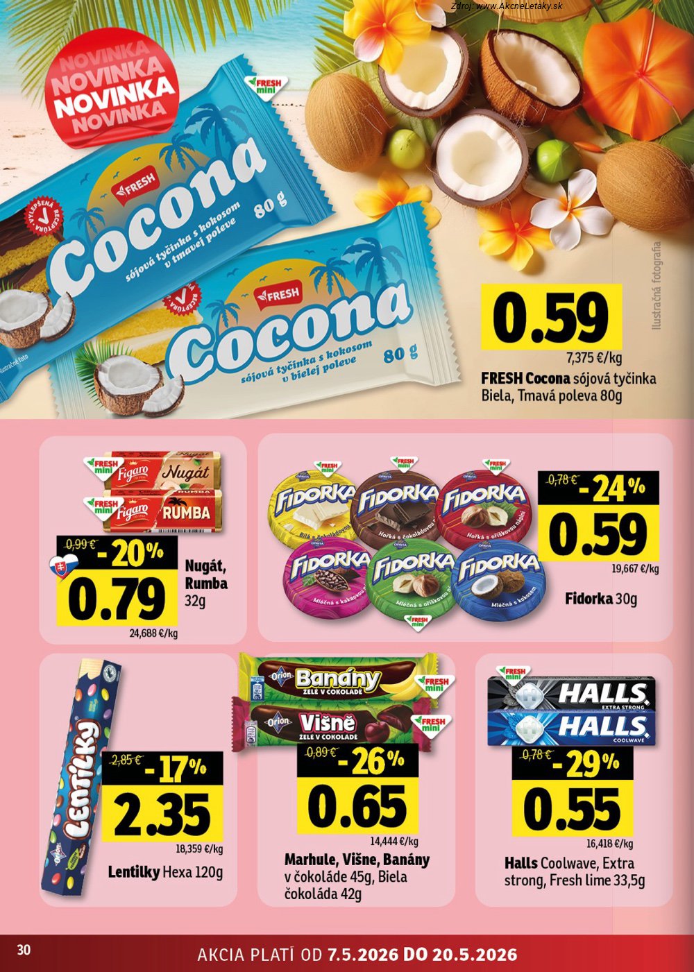 Leták FRESH (7. 5. - 20. 5. 2026) - strana 30 z 46