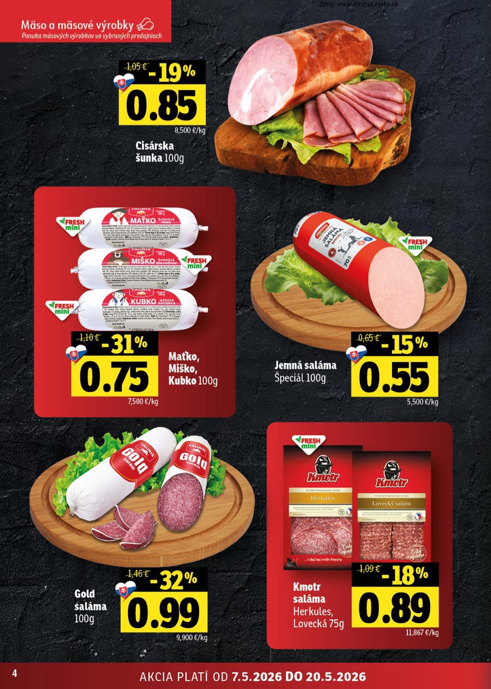 Leták FRESH (7. 5. - 20. 5. 2026) - strana 4 z 46
