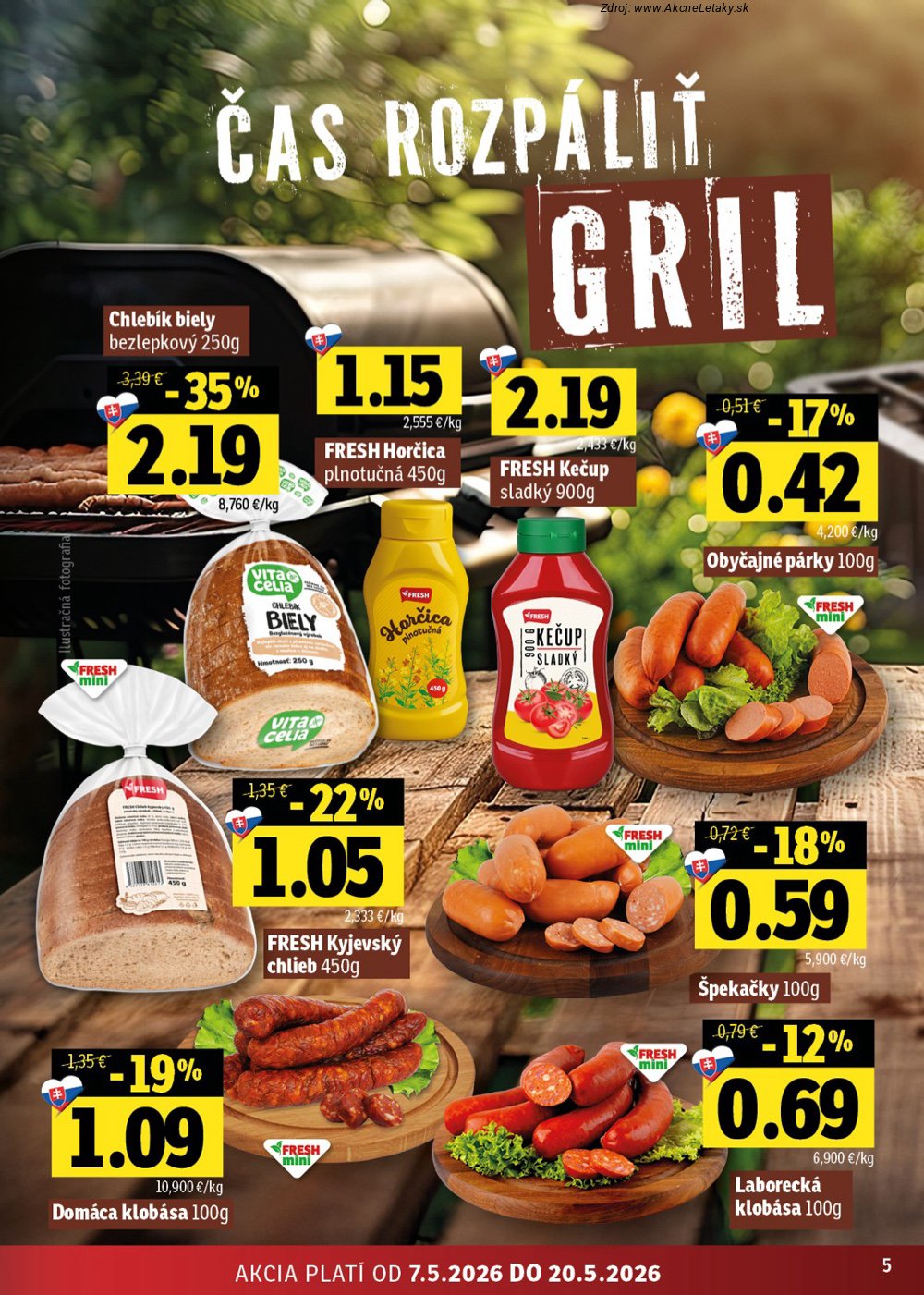 Leták FRESH (7. 5. - 20. 5. 2026) - strana 5 z 46
