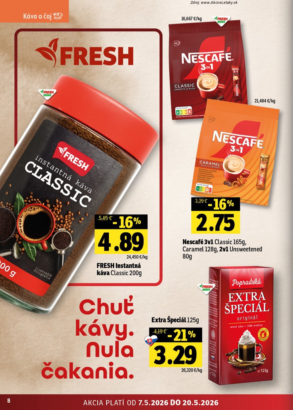 Leták FRESH (7. 5. - 20. 5. 2026) - strana 8 z 46