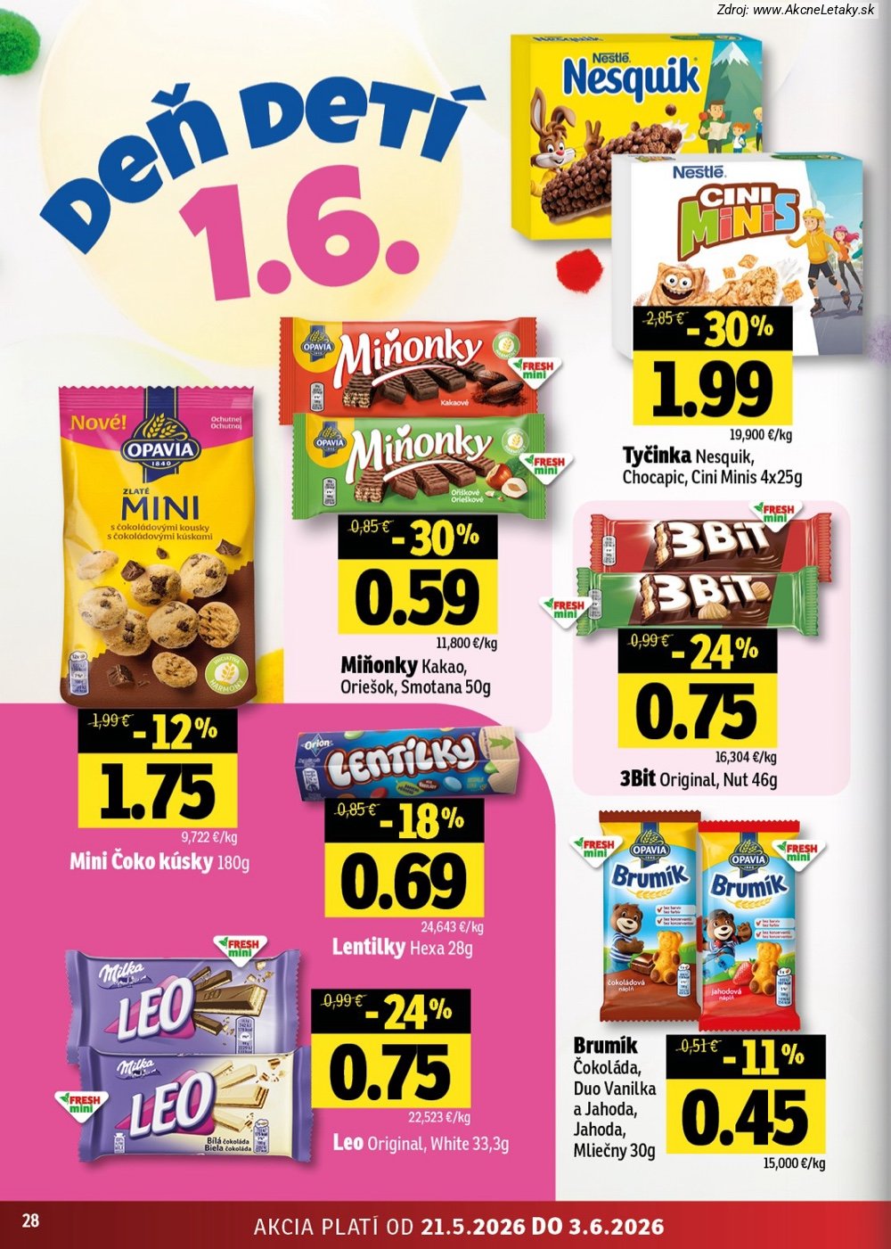 Leták FRESH (21. 5. - 3. 6. 2026) - strana 28 z 46