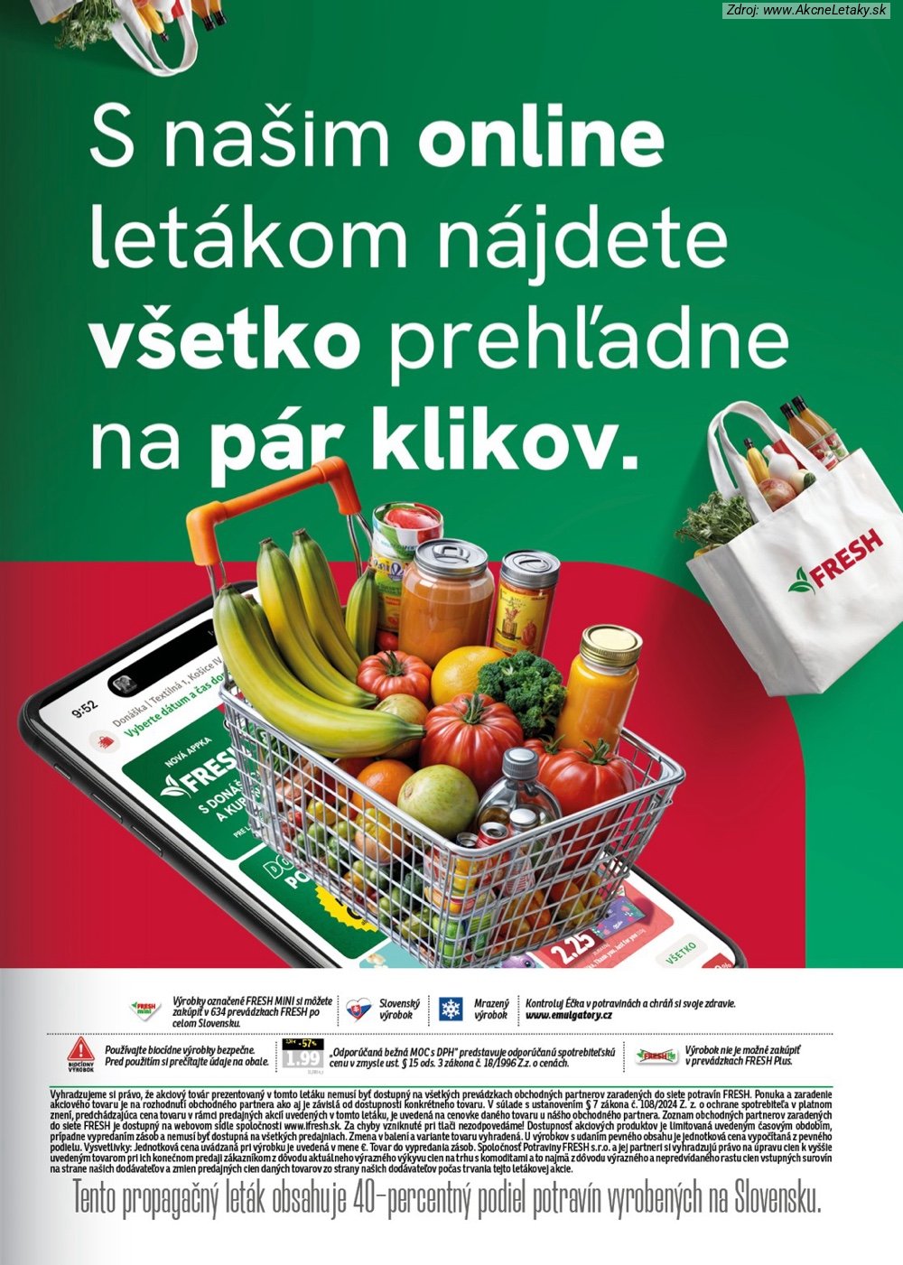 Leták FRESH (21. 5. - 3. 6. 2026) - strana 45 z 46
