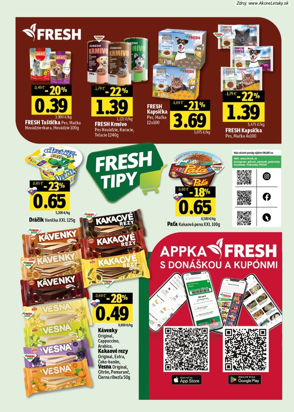 Leták FRESH (21. 5. - 3. 6. 2026) - strana 46 z 46