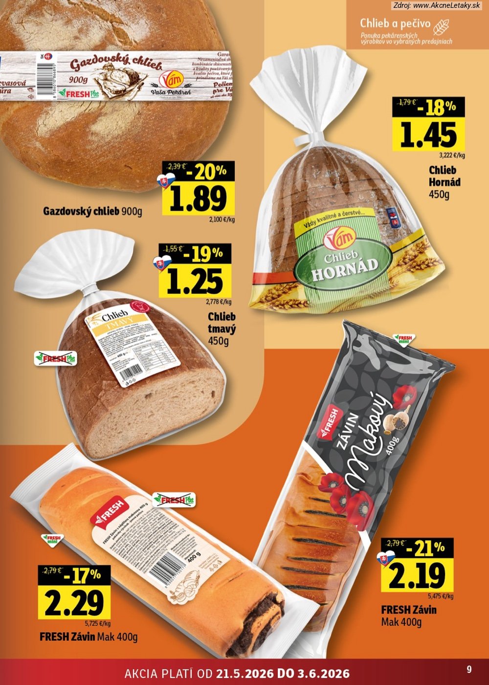 Leták FRESH (21. 5. - 3. 6. 2026) - strana 9 z 46