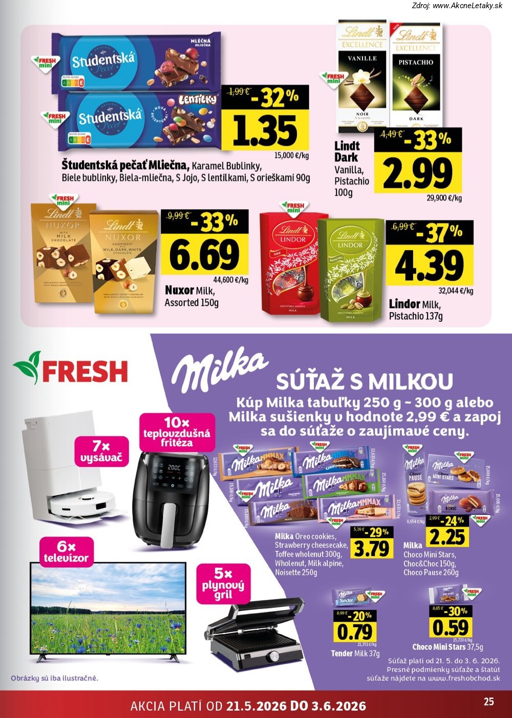 Leták FRESH (21. 5. - 3. 6. 2026) - strana 25 z 42
