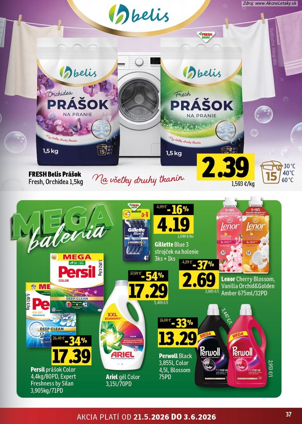 Leták FRESH (21. 5. - 3. 6. 2026) - strana 37 z 42